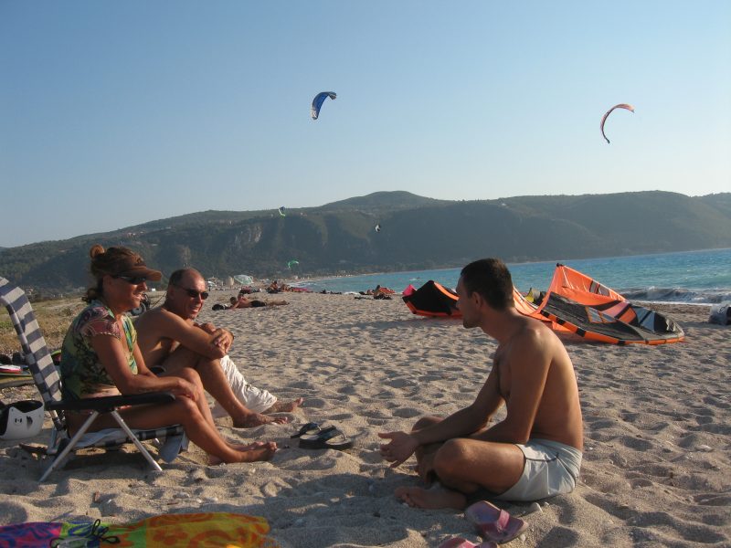 lefkada la plage